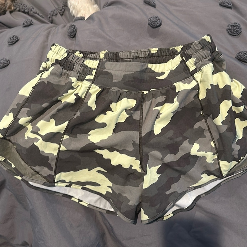 Lululemon camouflage shorts
